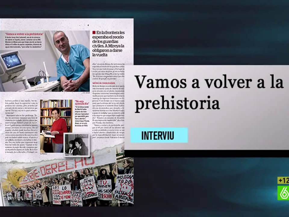 Entrevista al Dr. Josep Carbonell en la revista Interviu